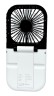 Вентилятор портативный + powerbank 3000mAh Xiaomi F30 Pro бело-черный