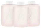 Сменные блоки жидкого мыла для дозатора Xiaomi Mijia AutomaticFoam Soap Dispenser 3шт розовые