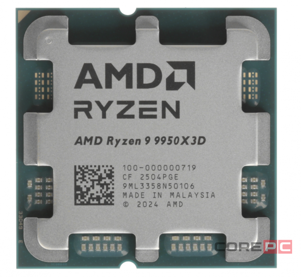 Процессор AMD Ryzen 9 9950X3D OEM 100-000000719
