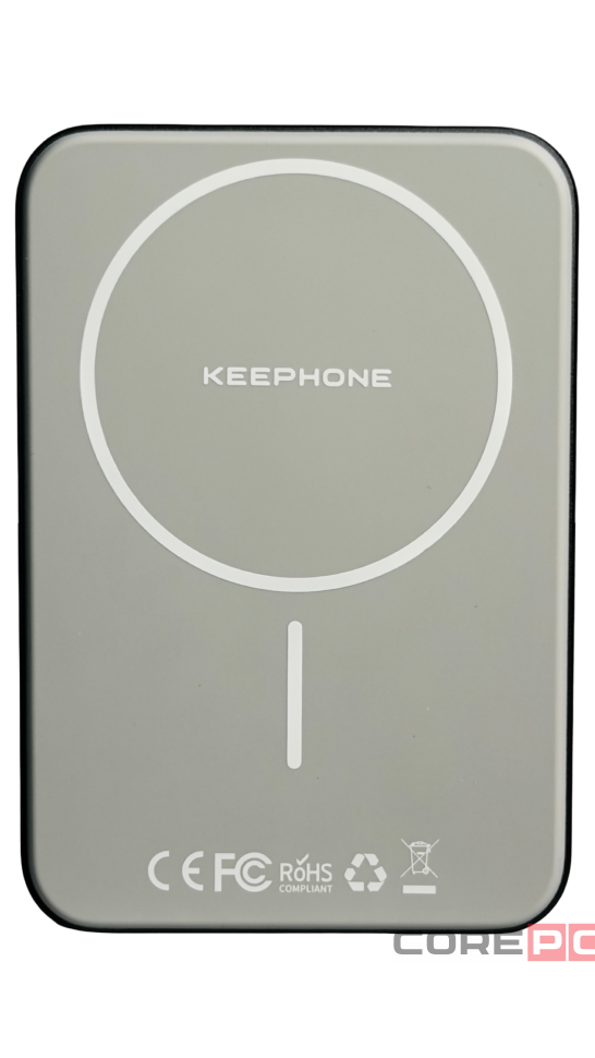 Powerbank магнитный с MagSafe Keephone Brendy Woven 10000mAh зелёный