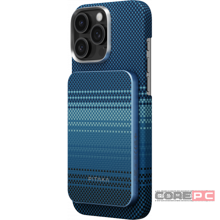 Внешний аккумулятор PITAKA Aramid Fiber Magnetic Power Bank Qi2 5000mAh Moonrise