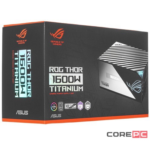 Блок питания ASUS 1600W ROG-THOR-1600T-GAMING (90YE00K0-B0NA00) 16 Pin (PCIe 5.0 Connector Cable Details)
