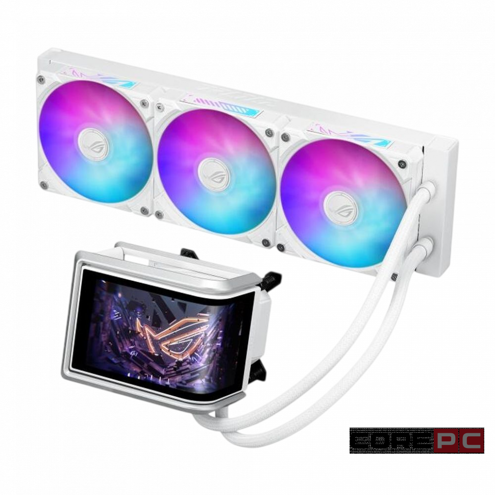 Система жидкостного охлаждения для процессора ASUS ROG RYUO IV 360 LCD ARGB White (90RC01N2-B0EAY0)