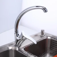 Смеситель для кухни Frap F4101-2, рычажное управление, цвет хром