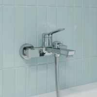 Смеситель для раковины Iddis PARSB02i02WA, рычажное управление, цвет хром