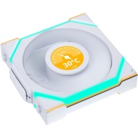 Комплект вентиляторов для корпуса Lian Li UNI FAN SL WIRELESS LCD 120 Reverse Blade ARGB White (G99.12RSLLCD1W3W.R0)