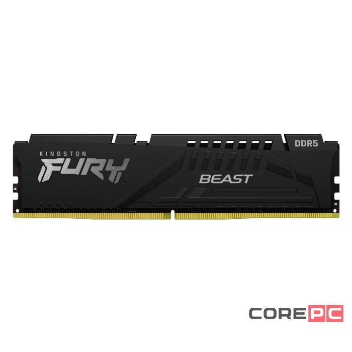 Оперативная память 16 Gb 4800 MHz Kingston FURY BEAST Black (KF548C38BB-16)