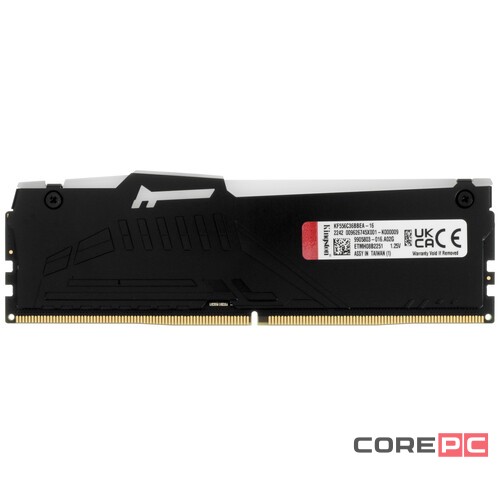 Оперативная память 16 Gb 5600 MHz Kingston FURY Beast RGB Black (KF556C36BBEA-16)