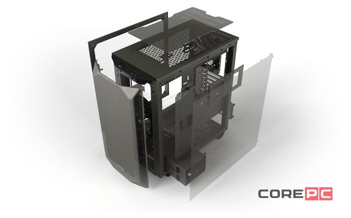 Компьютерный корпус Be Quiet! PURE BASE 500 WINDOW Metallic Gray (BGW36)