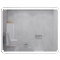 Зеркало MIXLINE Умберто 1000х800 (ШВ) сенсорный выключатель, светодиодная подсветка