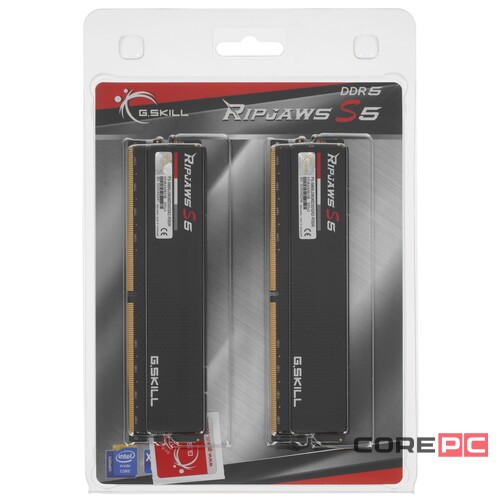 Оперативная память 64 Gb 5600 MHz G.Skill RIPJAWS S5 Black (F5-5600J3636D32GX2-RS5K)