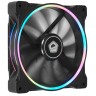 Вентилятор для корпуса ID-COOLING ZF-14025-ARGB Black/ARGB