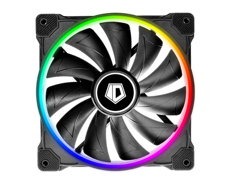 Вентилятор для корпуса ID-COOLING ZF-14025-ARGB Black/ARGB