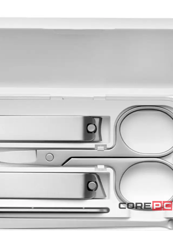 Маникюрный набор Xiaomi Mijia Nail Clipper Five Piece Set (MJZJD002QW) (серебристый)