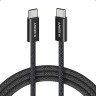 Usb Кабель-зарядка Type-C на Type-C Anker Zolo (A8060P11) 240W 1.5м чёрный