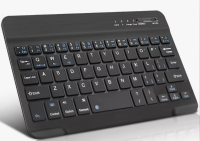 Bluetooth клавиатура для планшета черная