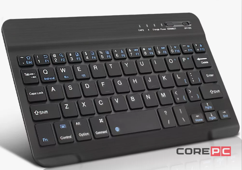 Bluetooth клавиатура для планшета черная