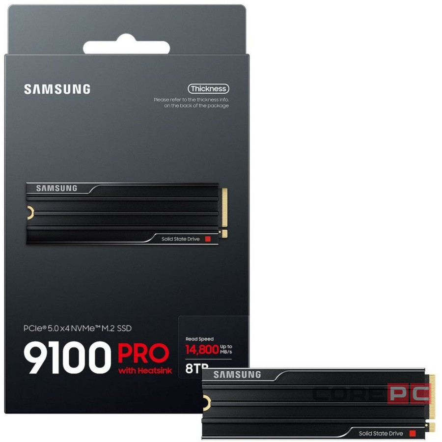 Твердотельный накопитель 8000 Gb Samsung 9100 PRO (MZ-VAP8T0CW)