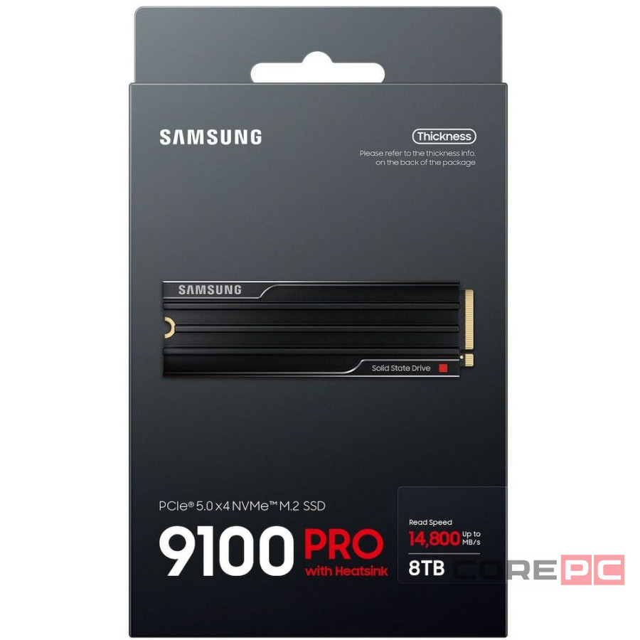 Твердотельный накопитель 8000 Gb Samsung 9100 PRO (MZ-VAP8T0CW)