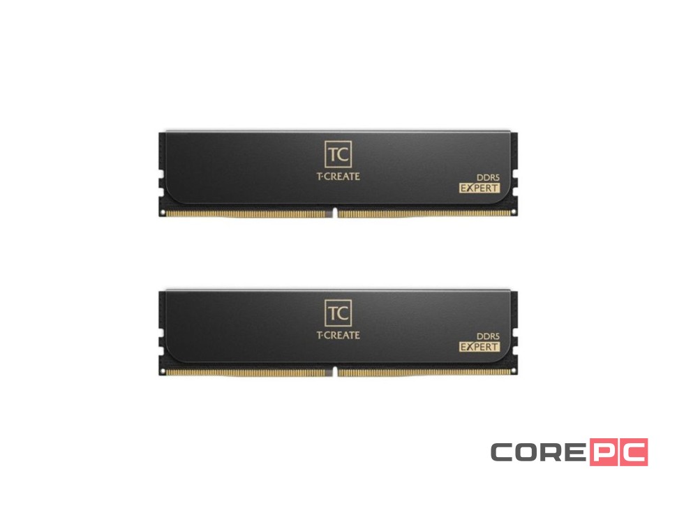 Оперативная память 32 Gb 6400 MHz Team Group T-CREATE Expert Black (CTCED532G6400HC32ADC01)