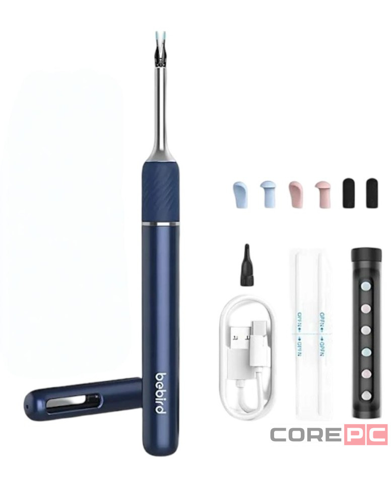 Умная ушная палочка Xiaomi Bebird Ear Picking Stick Note 5 синяя