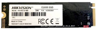 Твердотельный накопитель HIKVISION 256 Gb HS-SSD-E1000/256G