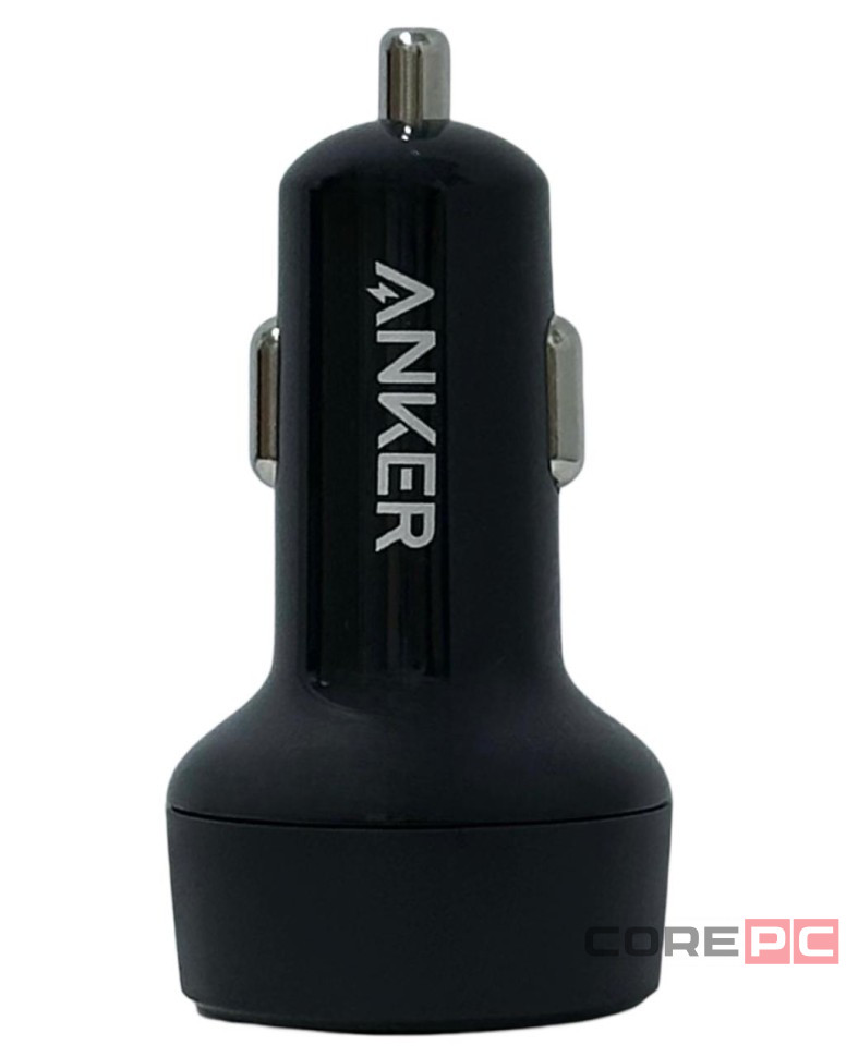 Автомобильное зар. устр. Anker A2732 35W 1USB/1USB-C черное