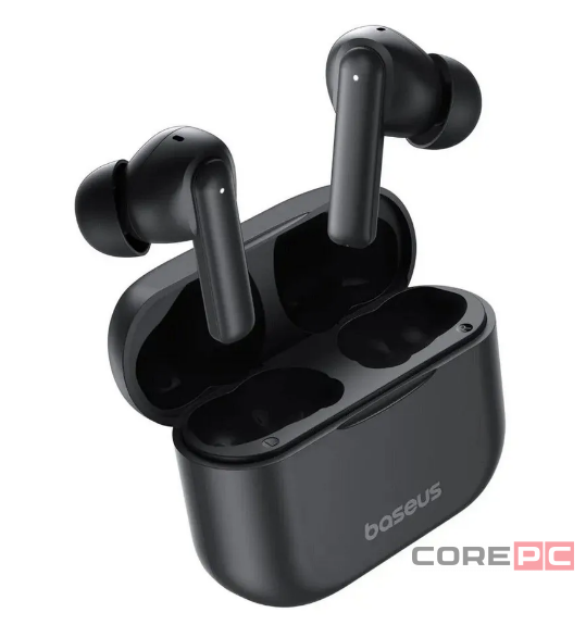 Мобильная Bluetooth-гарнитура Baseus Bowie E17 BT5.3/35mAh (430mAh)/6ч (A00072200113-Z1) черная