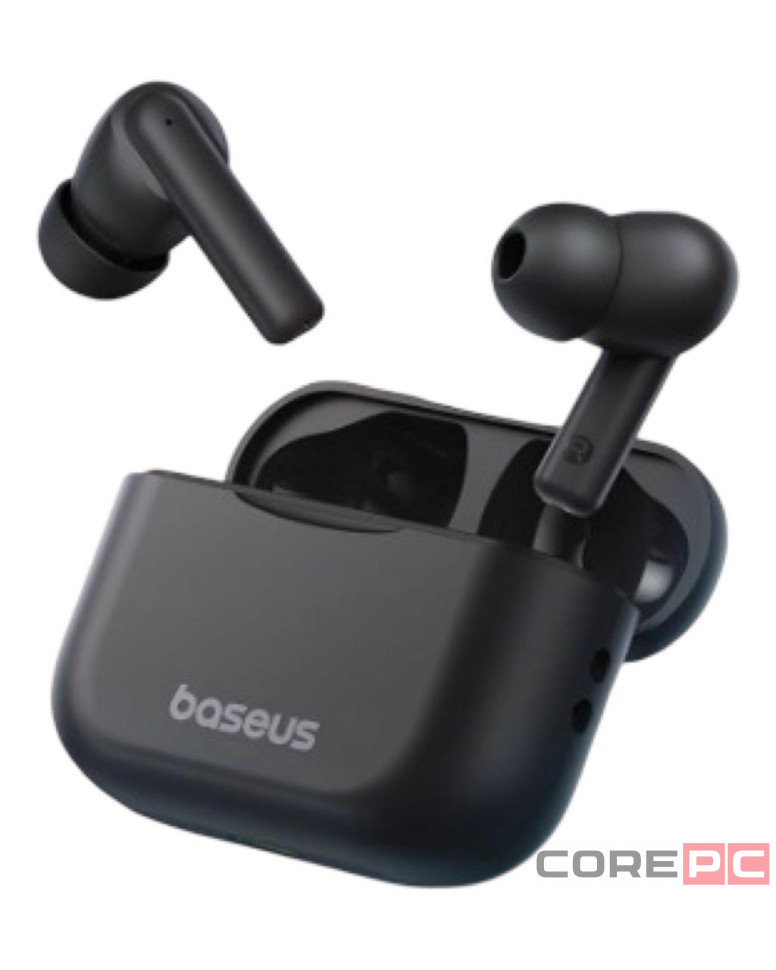 Мобильная Bluetooth-гарнитура Baseus Bowie E17 BT5.3/35mAh (430mAh)/6ч (A00072200113-Z1) черная