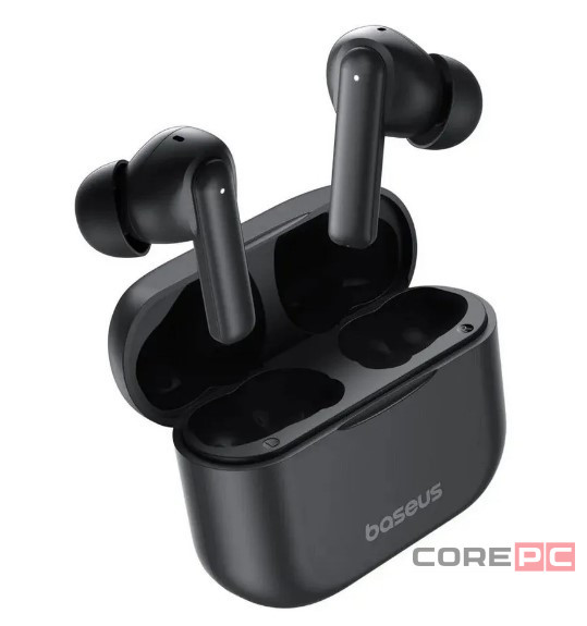 Мобильная Bluetooth-гарнитура Baseus Bowie E17 BT5.3/35mAh (430mAh)/6ч (A00072200113-Z1) черная