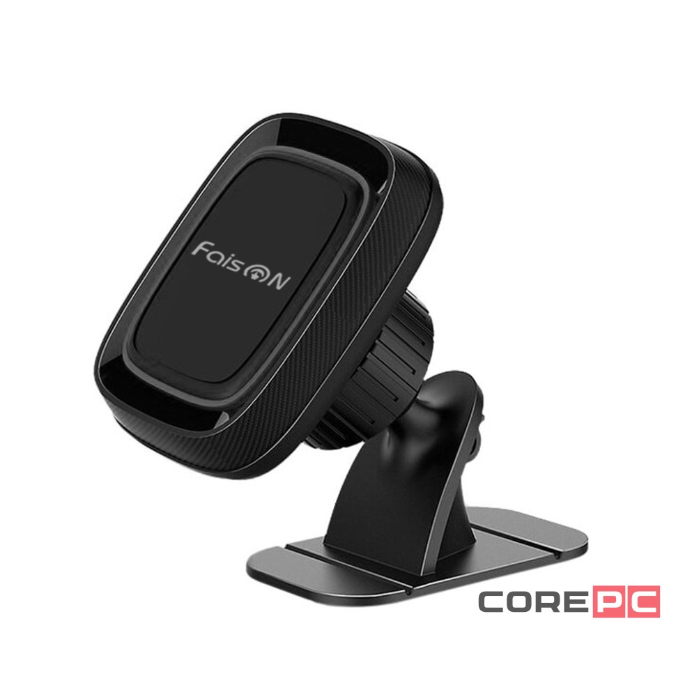 Держатель в автомобиль в воздуховод магнитный Faison HCA24 чёрный