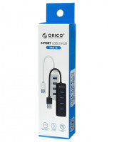 USB3.0 хаб Orico TWU3-4A USB3.0x4 черный