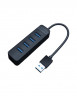 USB3.0 хаб Orico TWU3-4A USB3.0x4 черный