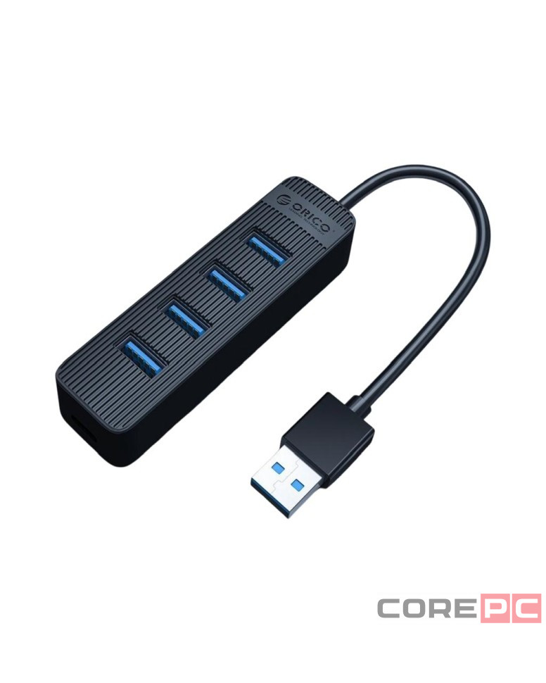 USB3.0 хаб Orico TWU3-4A USB3.0x4 черный