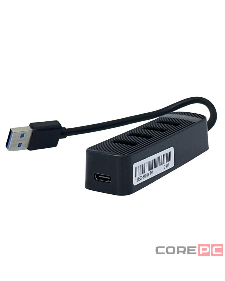 USB3.0 хаб Orico TWU3-4A USB3.0x4 черный