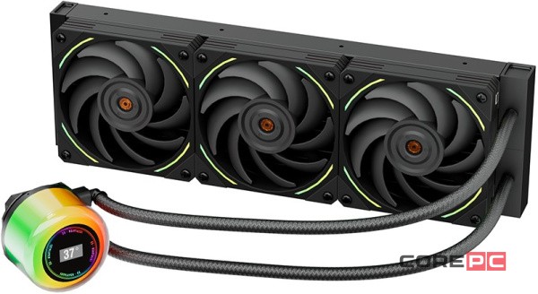 Система жидкостного охлаждения для процессора 1STPLAYER CC 360 ARGB Black CC-360-BK
