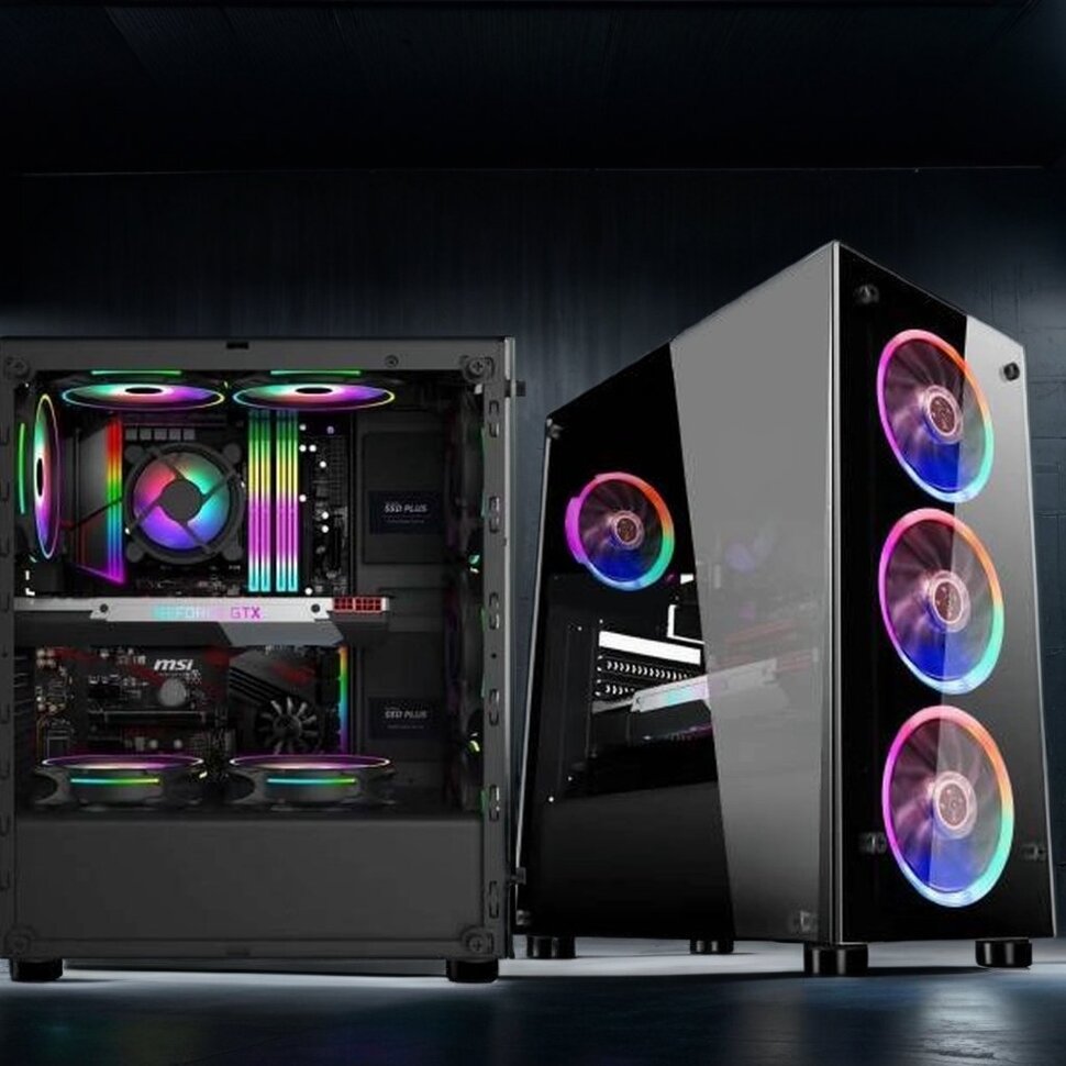 Компьютер COREPC( Intel Core i5 13400/B760 DDR5/DDR5 32 Гб 5600Mhz/Nvidia RTX 4070 12 Гб/SSD 1000 Гб PCI-e)