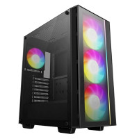 Компьютерный корпус Deepcool MATREXX 55 V4 C TG ARGB Black (R-MATREXX55-BCADA4-G-4)