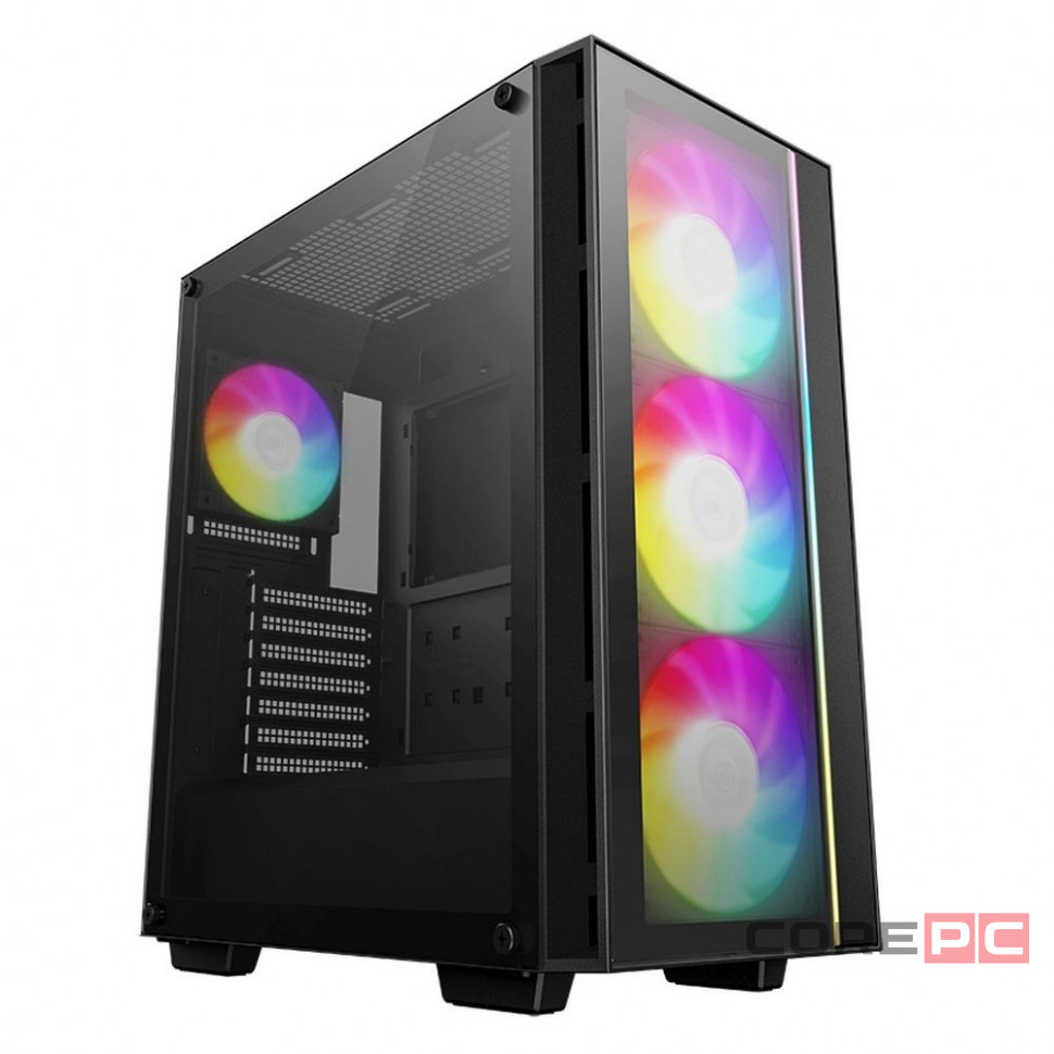 Компьютерный корпус Deepcool MATREXX 55 V4 C TG ARGB Black (R-MATREXX55-BCADA4-G-4)