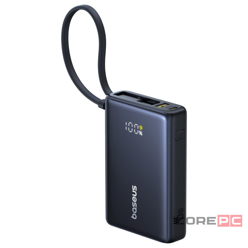 Powerbank Baseus PicoGo Digital Display 10000mAh 45W (P10076803123-00) Cosmic Black