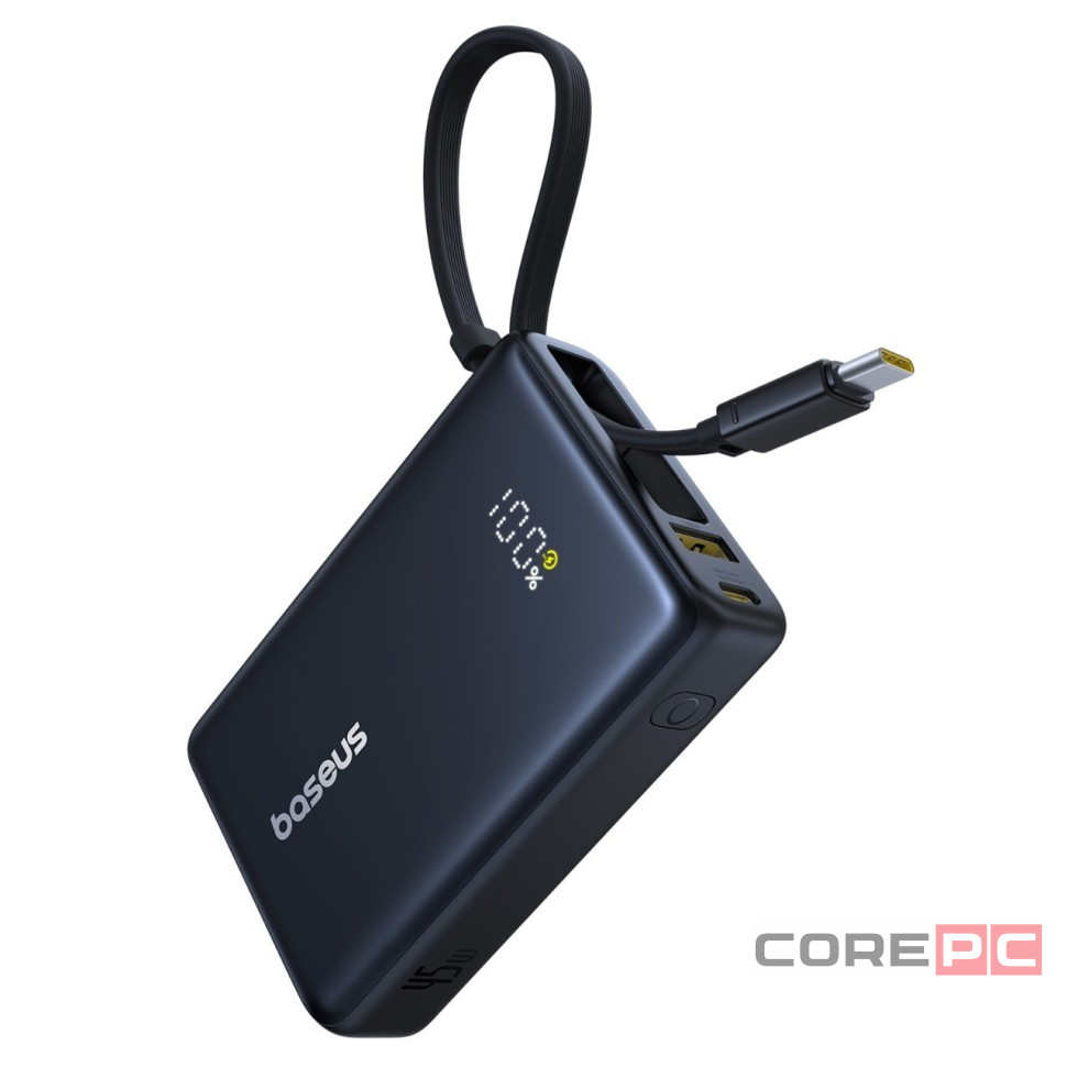 Powerbank Baseus PicoGo Digital Display 10000mAh 45W (P10076803123-00) Cosmic Black