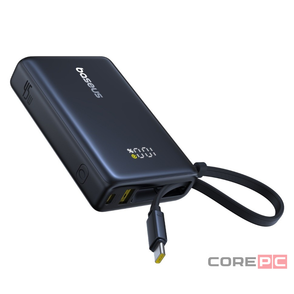 Powerbank Baseus PicoGo Digital Display 10000mAh 45W (P10076803123-00) Cosmic Black