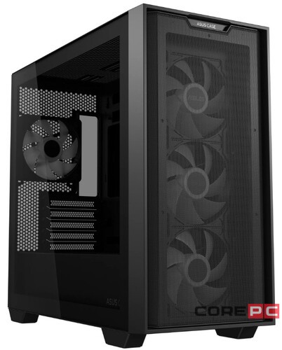 Компьютерный корпус ASUS A21 PLUS TG ARGB Black (90DC00H0-B19010)
