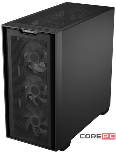 Компьютерный корпус ASUS A21 PLUS TG ARGB Black (90DC00H0-B19010)
