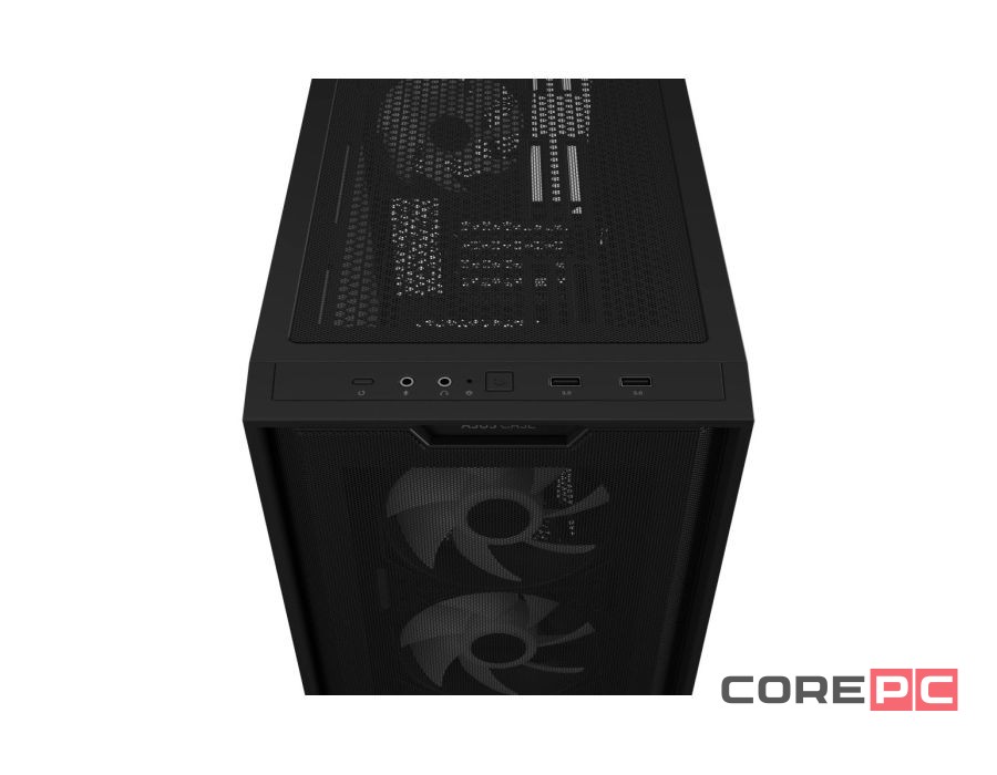 Компьютерный корпус ASUS A21 PLUS TG ARGB Black (90DC00H0-B19010)