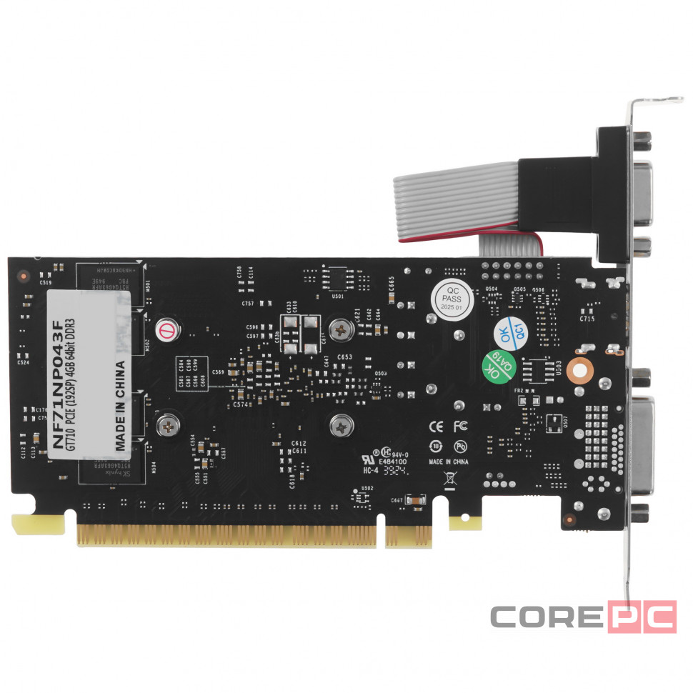 Видеокарта Sinotex Ninja (NF71NP043F) GeForce GT 710 4GB