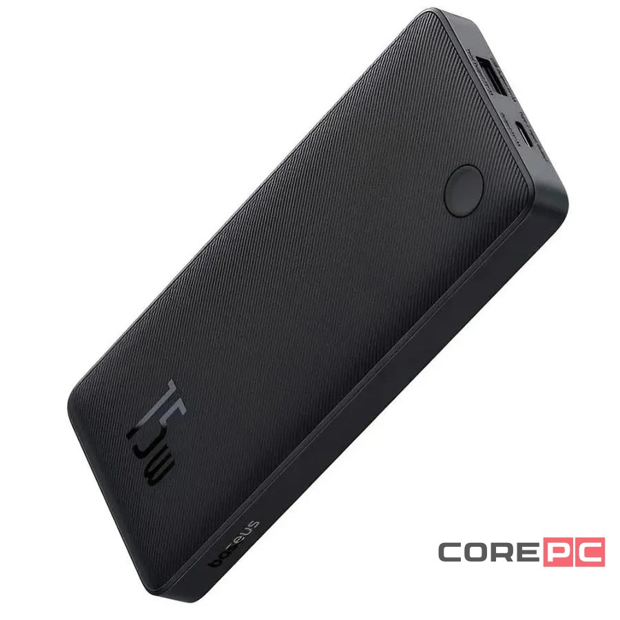 Powerbank Baseus Airpow Lite 10000mAh 1USB/1C 15W (P10067500213-00) чёрный