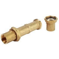 Комплект прямых соединителей Giacomini 130 мм, R197MY001