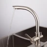 Смеситель для кухни Gappo G4399, рычажное управление, цвет сатин