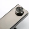 Смеситель для раковины Gappo G1017-9, рычажное управление, цвет оружейная сталь